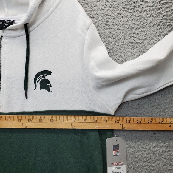 NCAA Michigan State Spartans Colosseum Athletics Hoodie Football Womens XL Multi - Picture 5 of 7